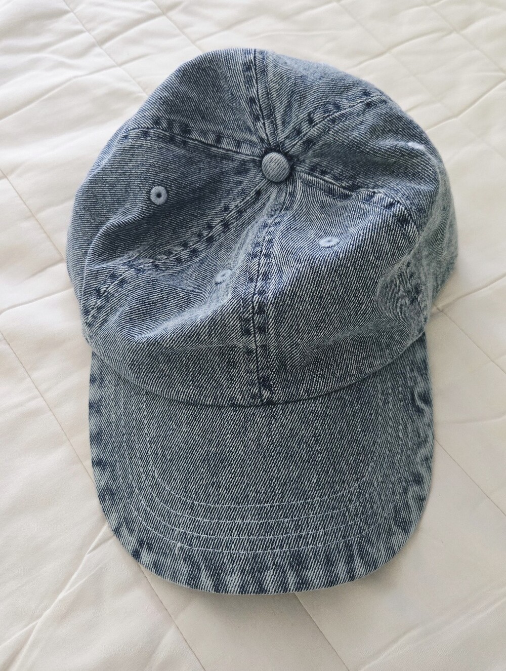 NWOT Womens Womans Denim Baseball Cap Hat